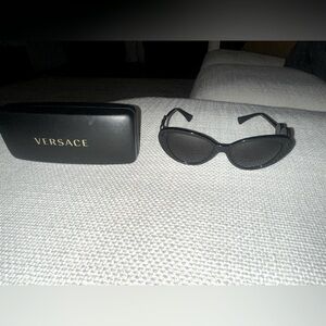 Versace Black and Gold Cat Eye